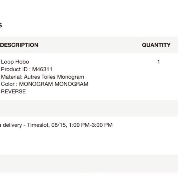 Louis Vuitton Loop Hobo - AUTHENTIC and like new! - Picture 6 of 6